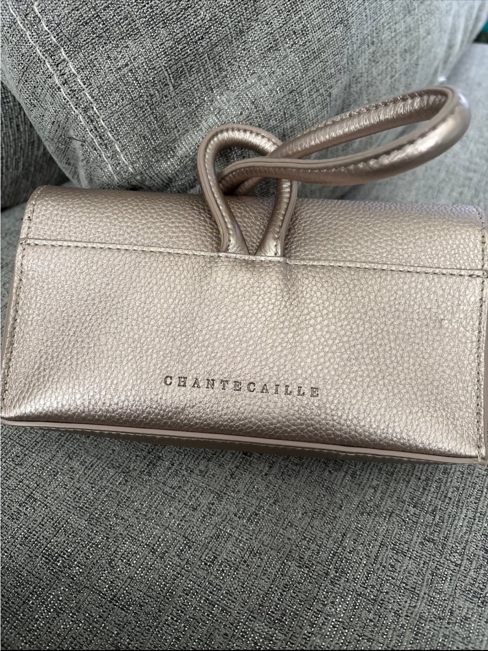 NEW Chantecaille Gold Clutch Bag with samples - Picture 2 of 4